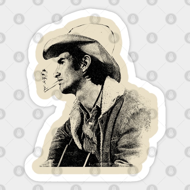 Townes Van Zandt Sticker by NavyVW